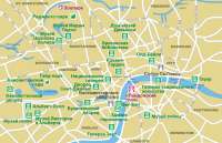 Карта Лондона