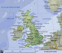 Карта Великобритании